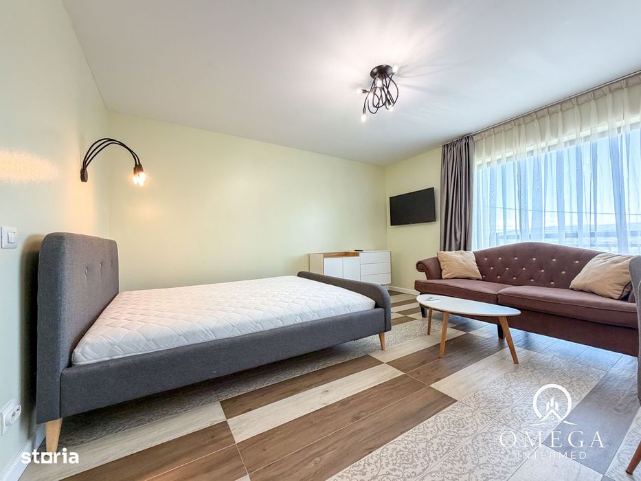 Apartament 1 CAMERA modern, 40mp Parcare privata Frumoasa