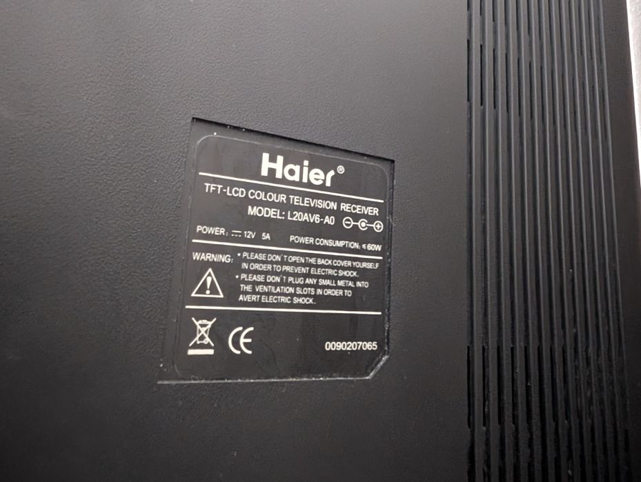 Телевизор Haier L20AV6-A0