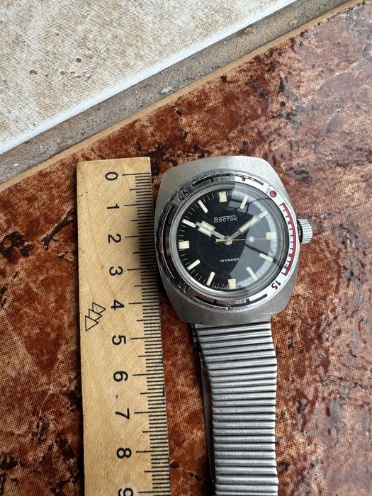 Сьветски механичен сьветски часовник Восток амфибия рядьк