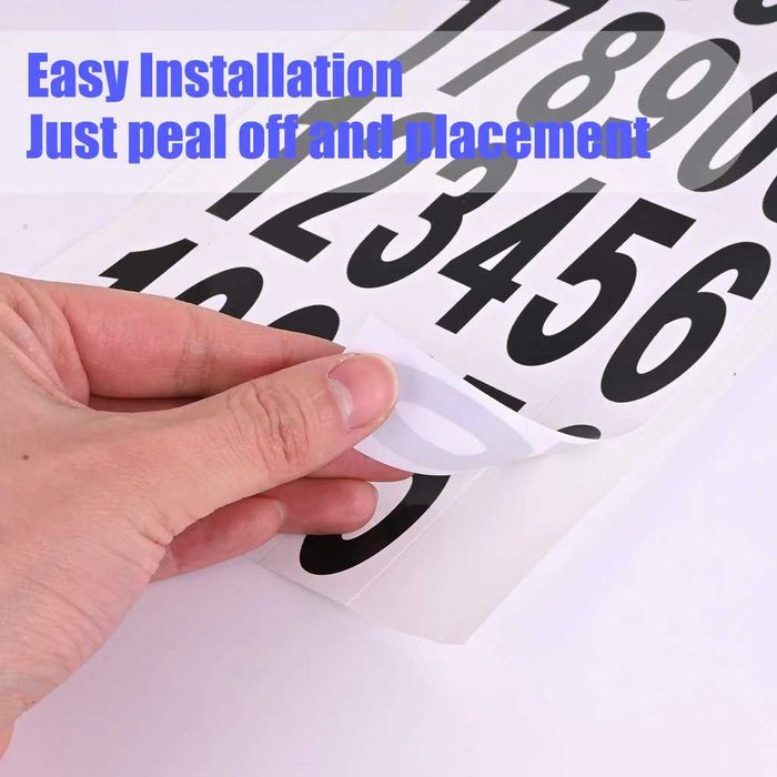 Стикери с цифри самозалепващи 100 листа