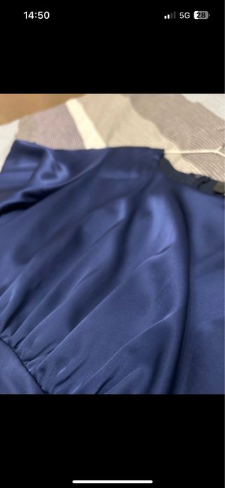 Rochie midi satinata