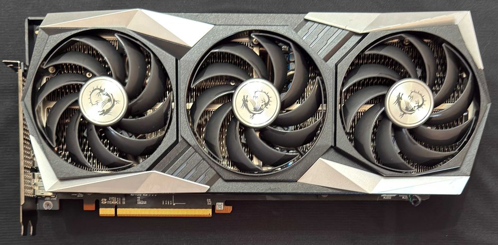 ТОП състояние Видео карта MSI RX 6800 GAMING X TRIO 16G GDDR6 (пълен комплект)