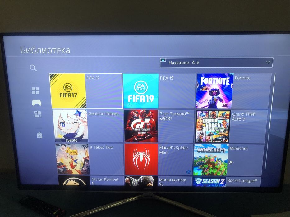 Ps4 pro с играми внутри и дисками