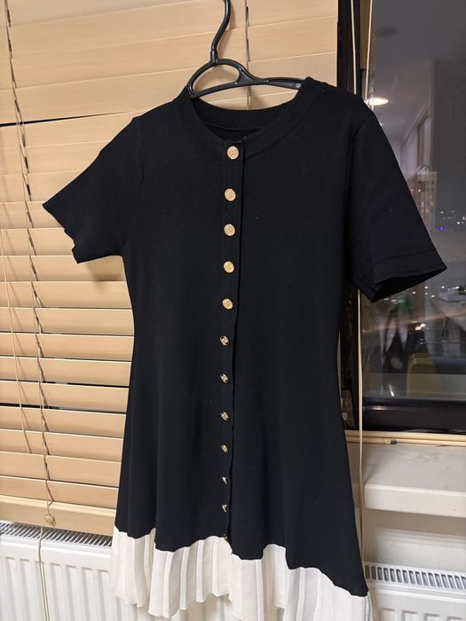 Платье черное, короткое