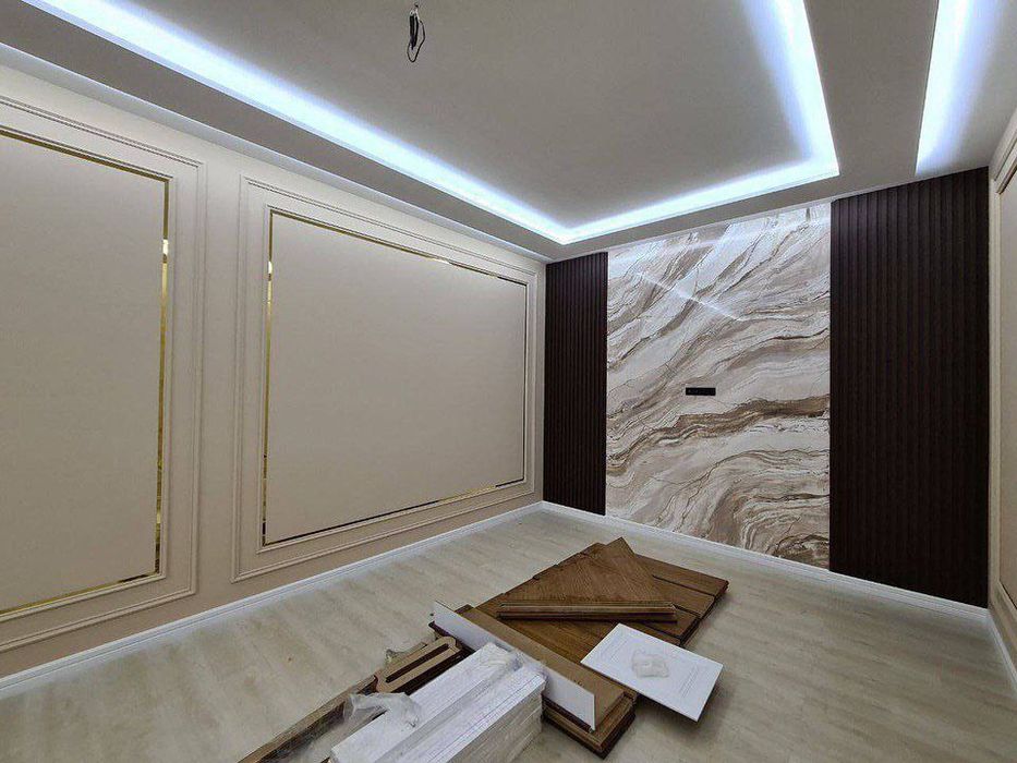 Ремонт квартир и участкалар.
Под ключ 
Хай-тек 
Нейкласика
Минмалзим