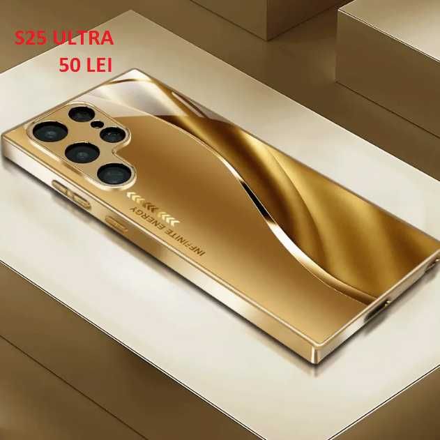 Huse premium S25 Ultra , Folii de sticla & iPhone 16 Pro/Pro Max