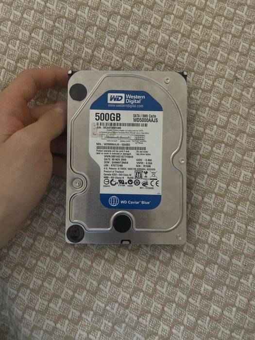 Hdd 500Gb sata 8mb cache