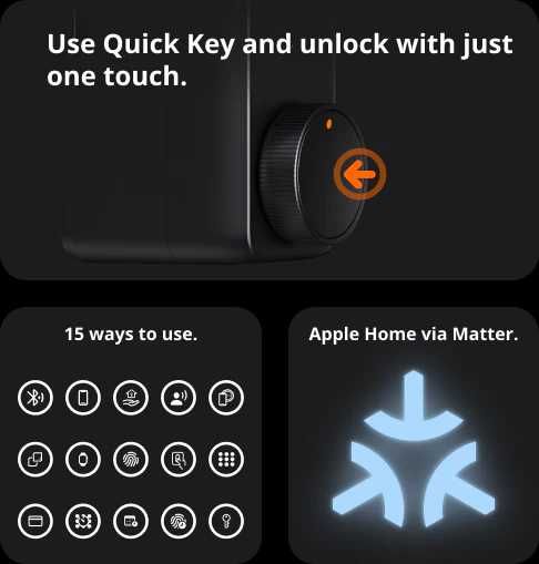 Смарт ключалка висок клас с хъб SwitchBot Lock Pro