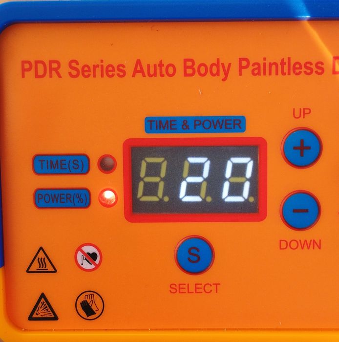 Индукционен нагревател за изправяне на гънки