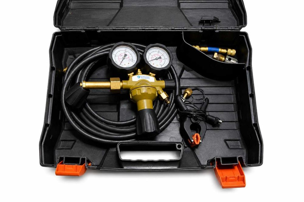 Kit regulator presiune manometru instalații AC  frig