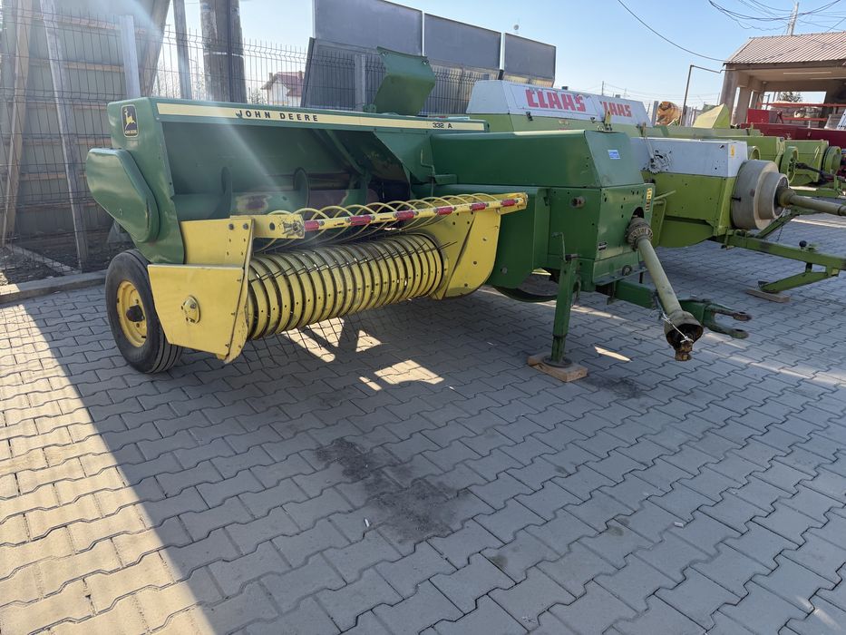 Presa baloti/balotiera john deere 332 A,claas markant 51