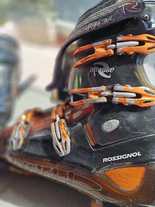 Ски 150см Kazama, 180см Atomic. Щеки и ски обувки Rossignol