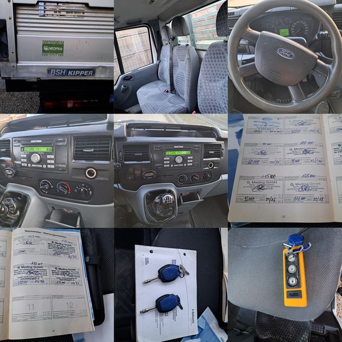 Ford Transit Basculanta 3 parti 2,4 Tdci 140 cai/2011/adusa  Germania