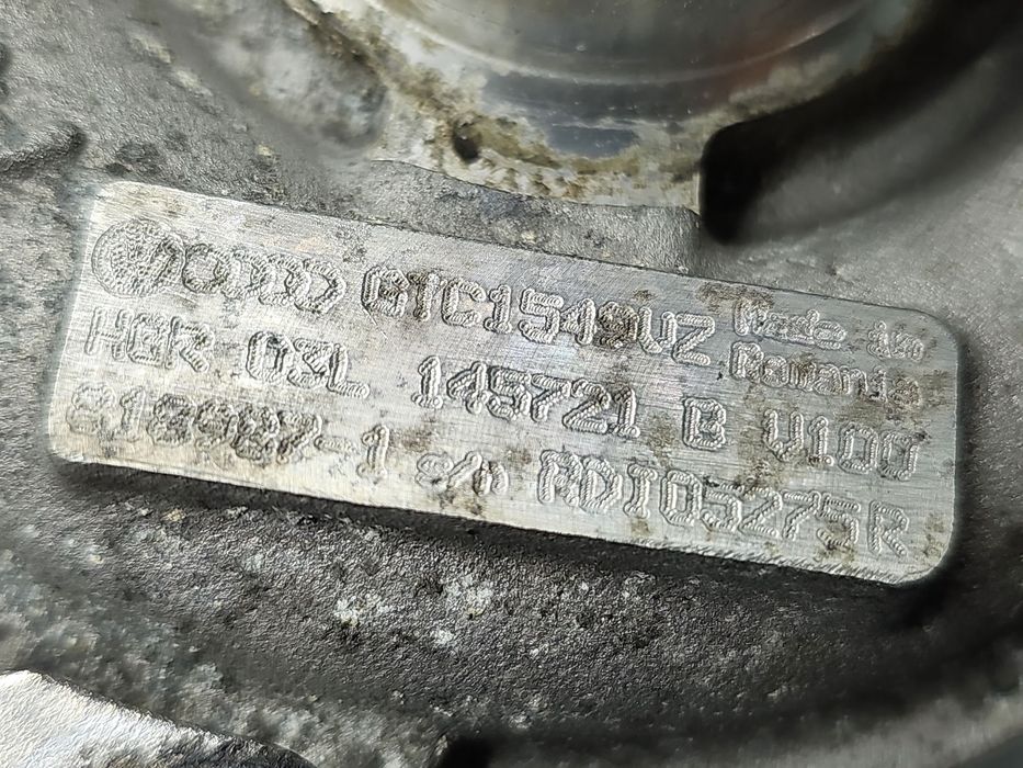 Turbina AUDI A4 (8K2, B8.5) [Fabr 2008-2015] 03L145721B 2.0 TDI CGLC 1