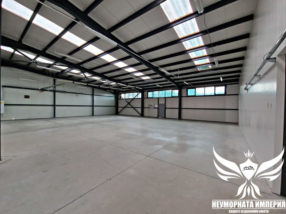 Под наем помещение 550кв.м за склад или леко производсто в Асеновград