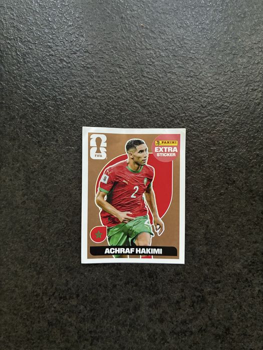 Achraf Hakimi extrasticker gold panini wc 2026