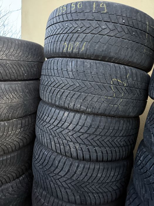 255/50/19 Set 4 buc BRIDGESTONE dot 2021.anv M+S Iarnă.IMPECABILE.