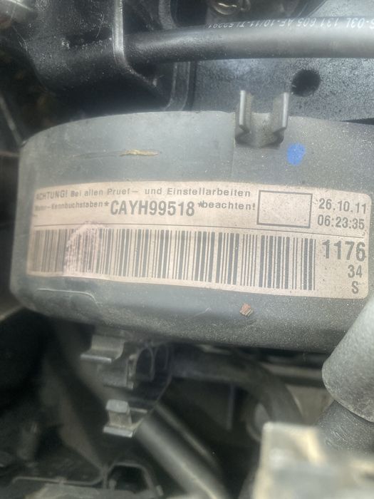 Vw Golf 6 1.6 TDI 4Motion CAYH на части