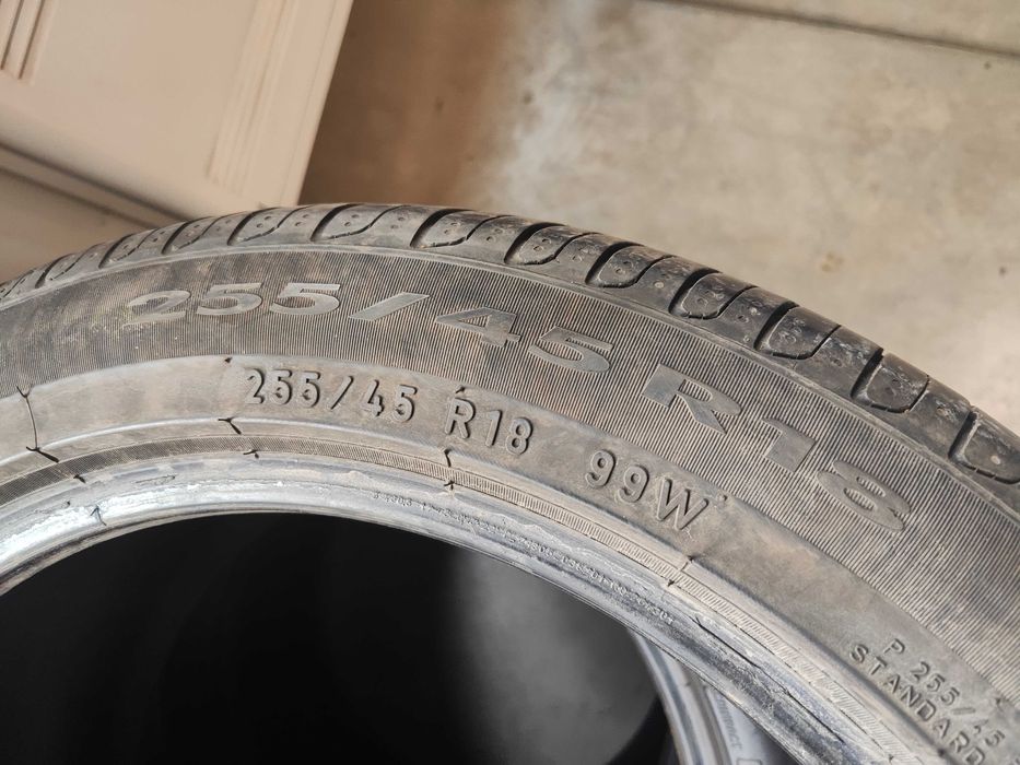 2бр.летни гуми 255/45/18 Pirelli