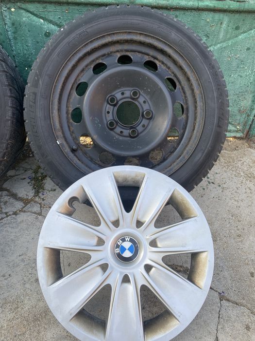 4x roti 195 55 R16 5x120 ET47 BMW + Capace originale