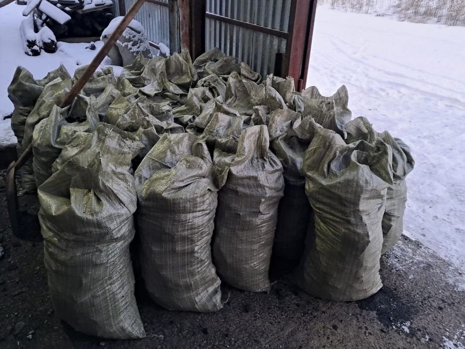 Уголь, дрова в мешках с доставкой