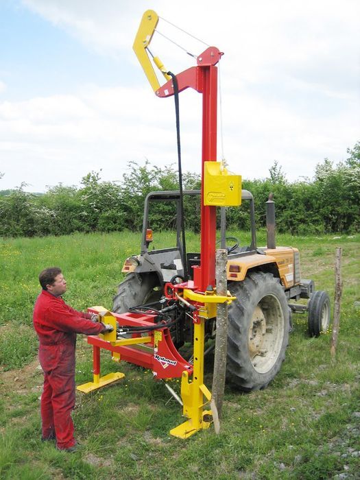 Batator stalpi, batipal, ciocan batut pari model Turbofrap - Rabaud