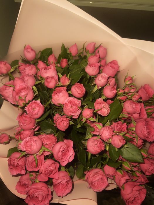 Цветы,кустовые розы