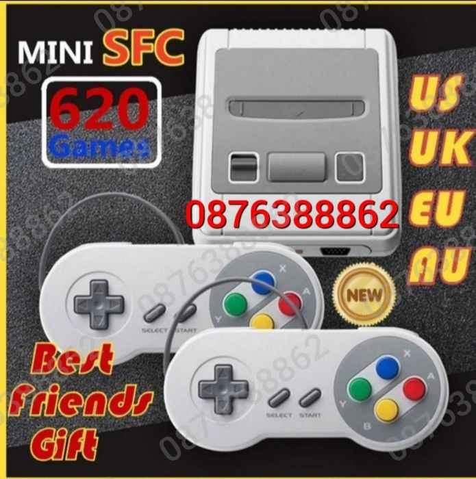 ПРОМО! Ретро Гейминг TV Конзола Телевизионна  игра Nintendo 620 игри