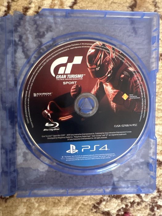 Диск на PlayStation 4 Gran turismo обмен