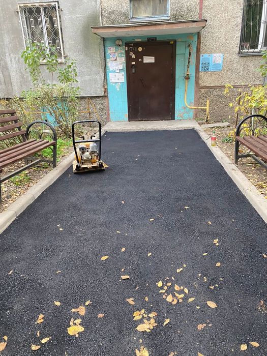 Асфальт асфальтирование брусчатка