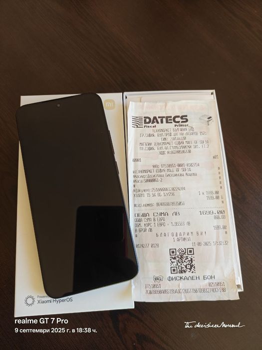 НОВ Xiaomi 15 256GB 12 RAM