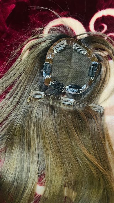 Макушка табиий соч ва зажимли улама соч (Алохида хам сотилади)