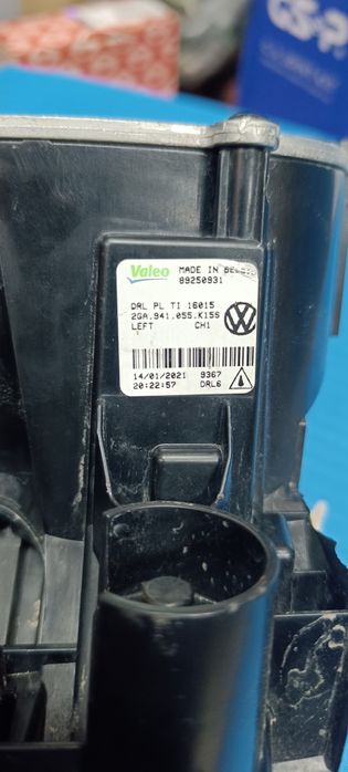 Vw t roc Drl дневна светлина лява