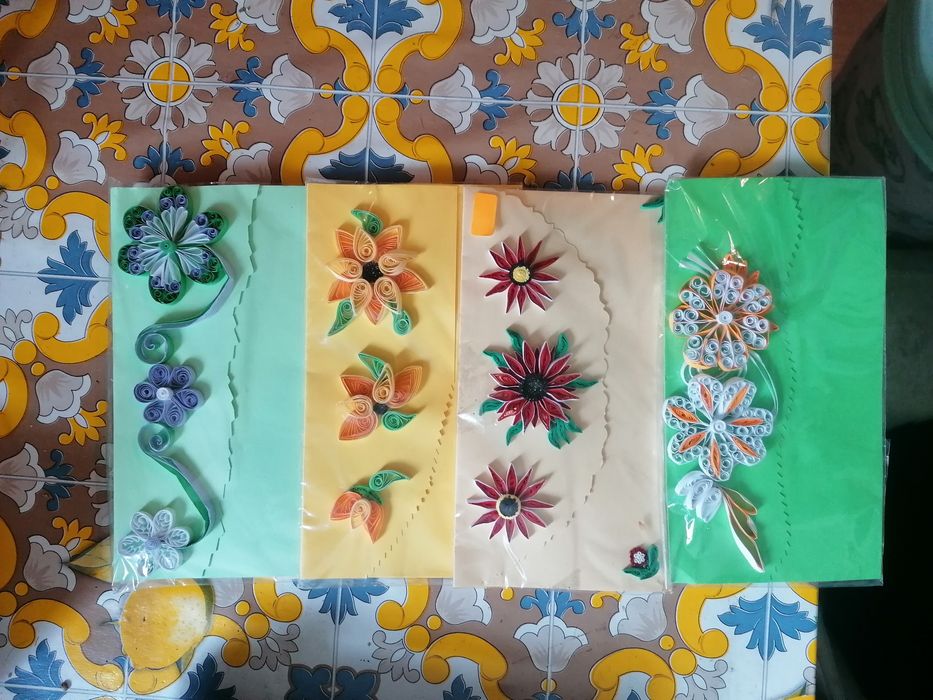 Квилинг пликове,ръчно изработени