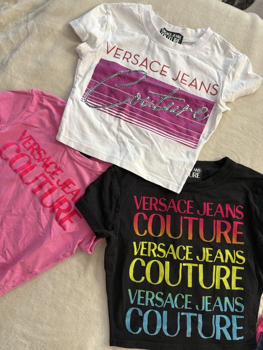 Нови кроп тениски Versace Jeans Couture