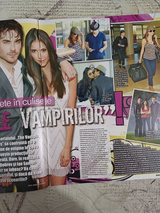 Vand revista Bravo martie 2011, completă, cu Ian&Nina, CU POSTERE cu One Republic si Lora in stare impecabilă