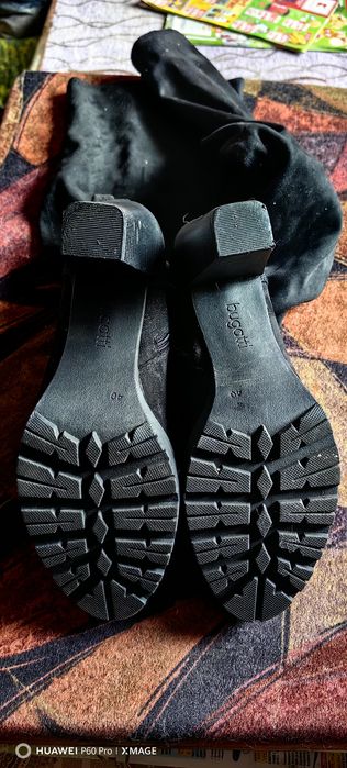 Дамски ботуши(чизми)BUGATTI-Отлично състояние-39 номер