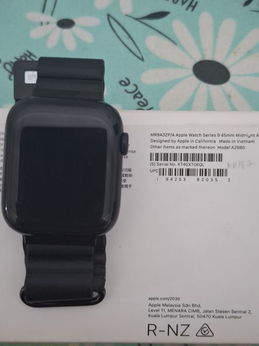 Apple watch (Iwatch) 9 45Black 98% Ideal