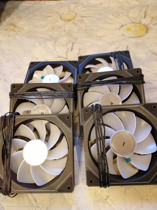 Set 6 ventilatoare PC ARGB