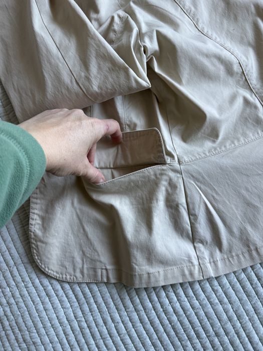 Sacou crem din bumbac marime M Madeleine