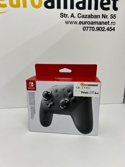 Controller NINTENDO Switch  Pro, negru -I-