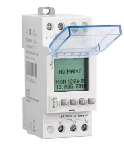 Programator digital saptamanal Legrand, AlphaRex D21, 1 canal