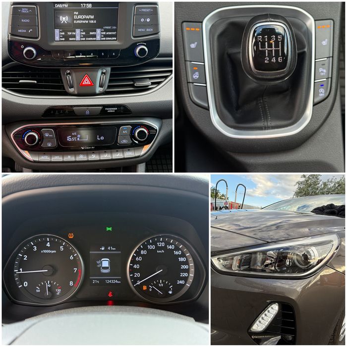 Hyundai i30, 2017, hatchback, Led, Line, Pilot, Incalzire