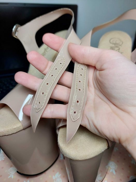 Обувки за екзотик пол денс. Размер 36, ток 20 см.