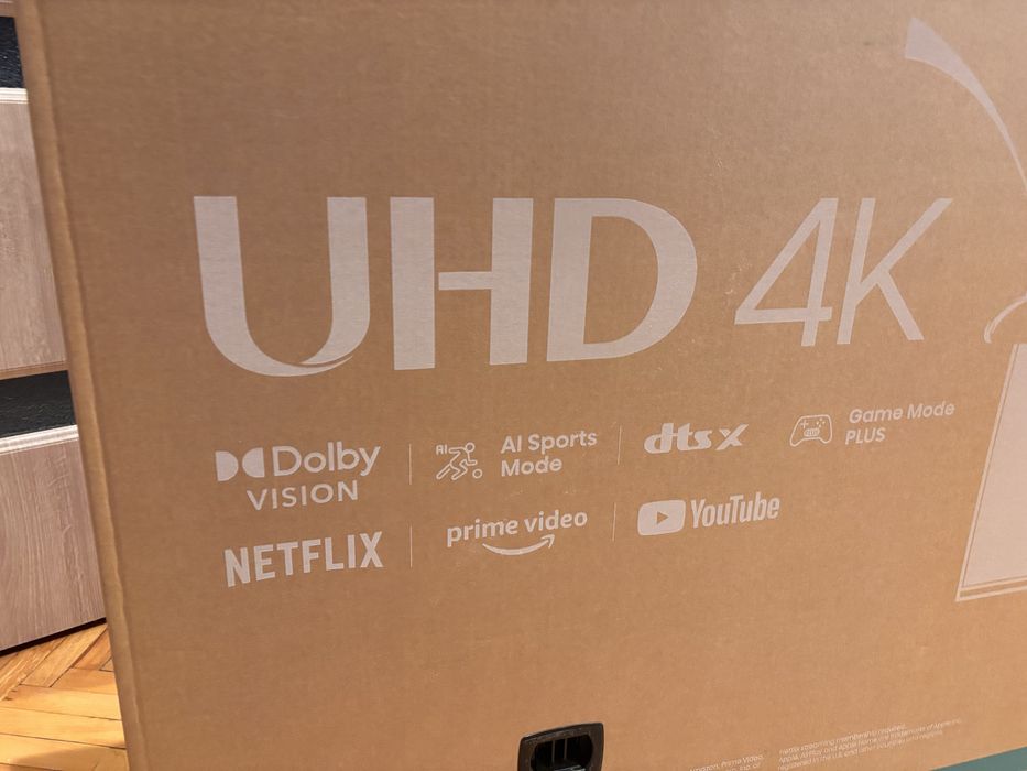 Hisense 65A6N 65” 4K Smart TV – Чисто нов, неразопакован