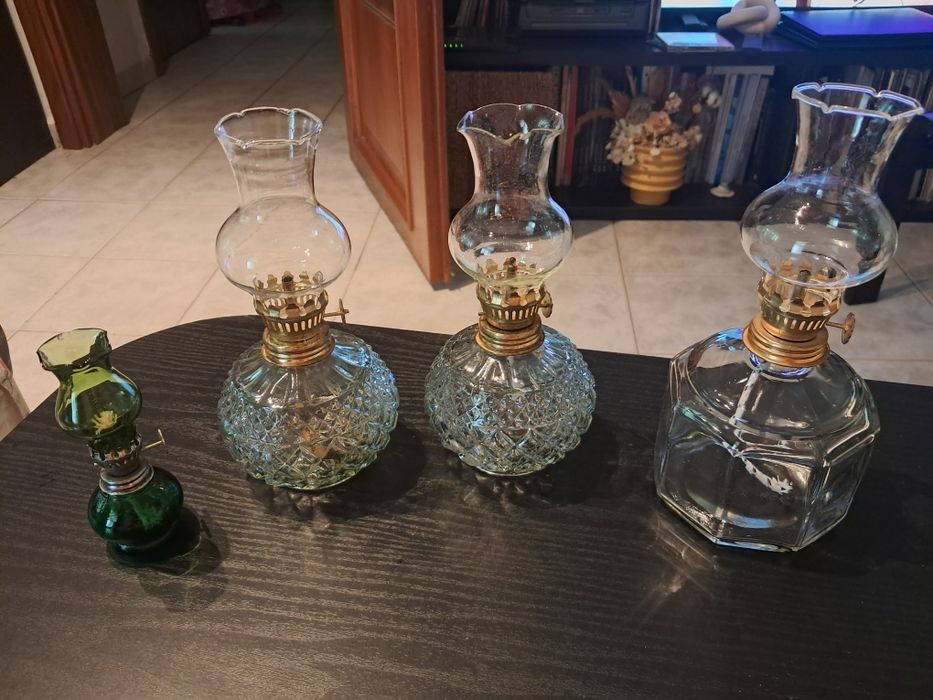 Lot 4 lămpi cu gaz