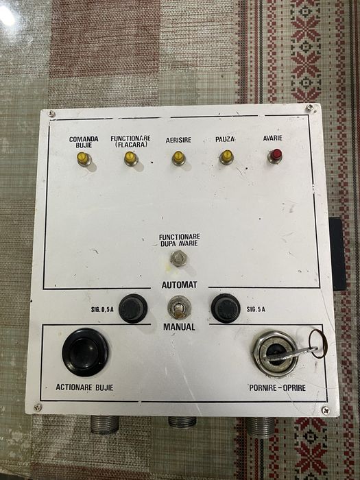 Panou electric de comanda