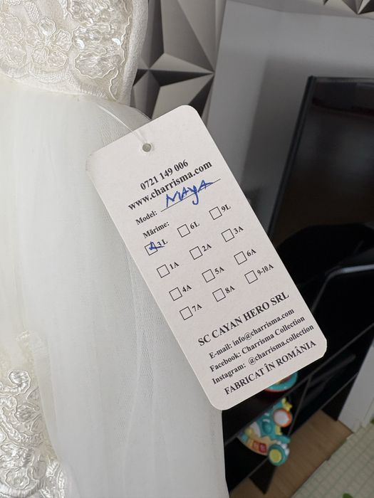 Rochita botez noua cu eticheta, Charrisma, 3 luni