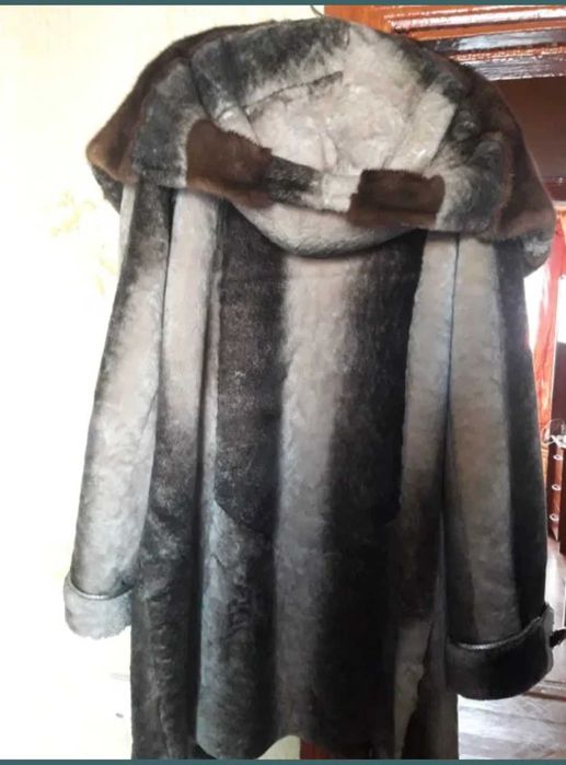 Полушубок натурадьный мутон 52-56