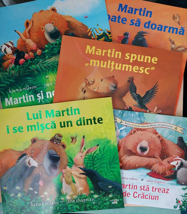 Pachet 5 carti - ursul Martin, editura Litera Mica